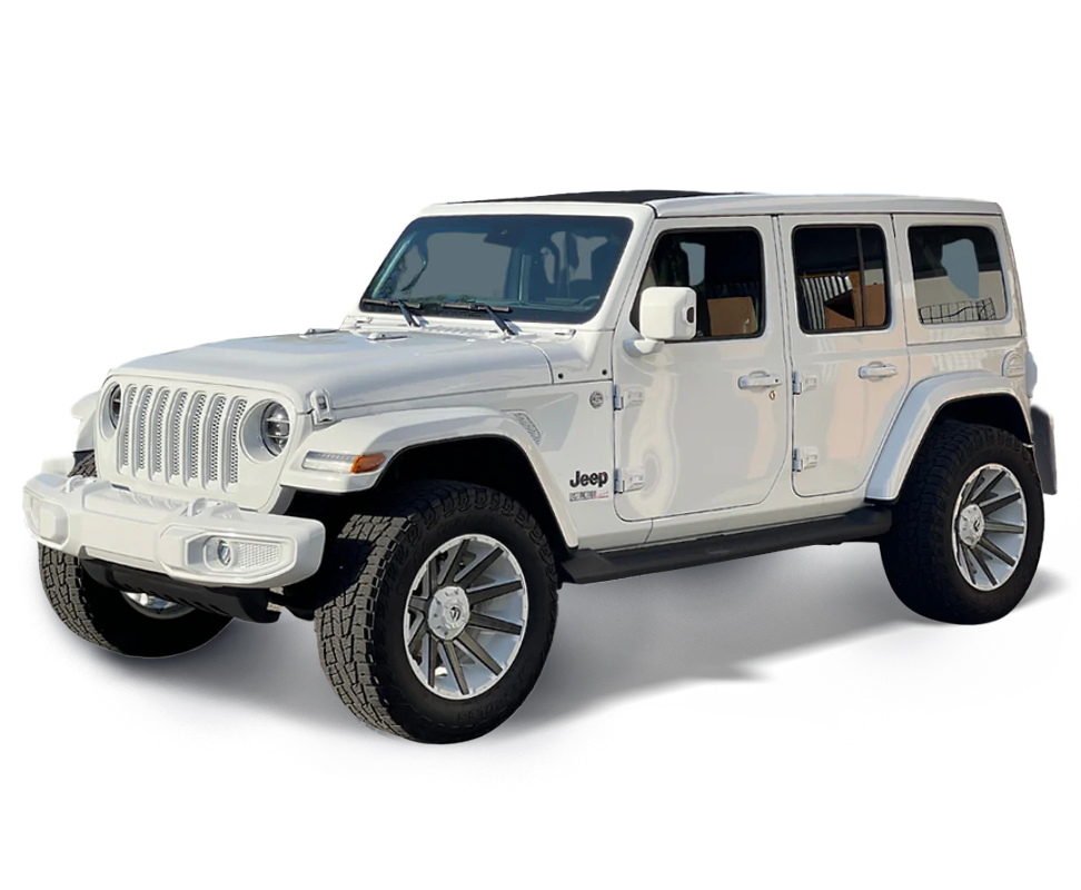 JL 4 Door Exterior Jeep Painted Parts Collection  | Distinction Applied