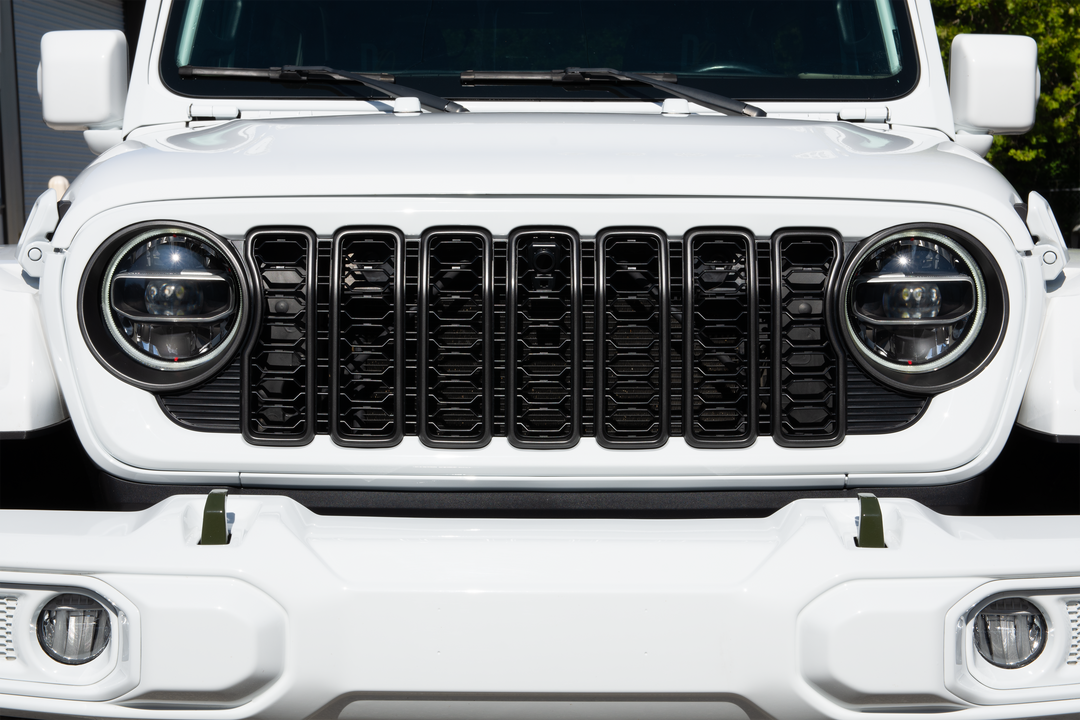 2024 Mopar Grille Bright White for JL and JT