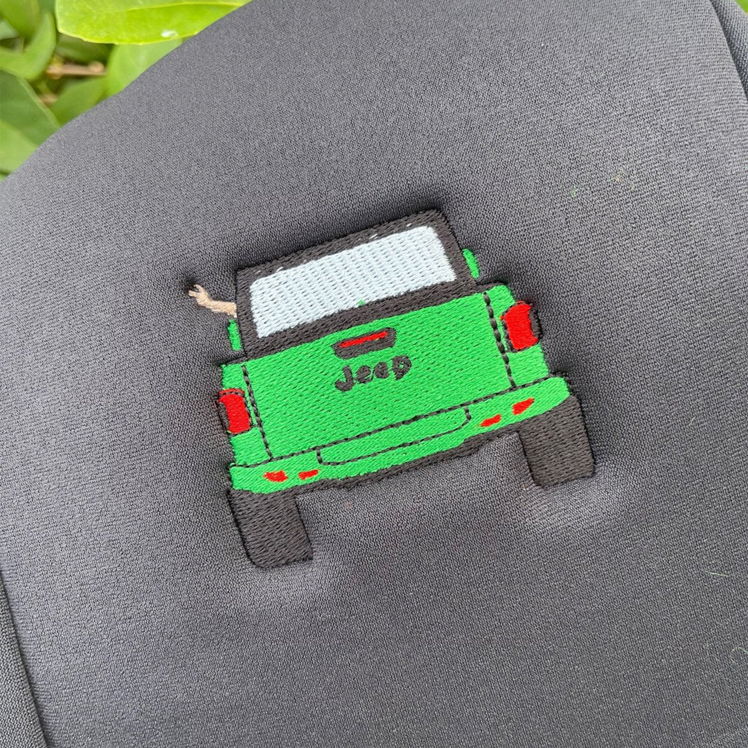 Armrest cover Jeep Rear End Gladiator Green