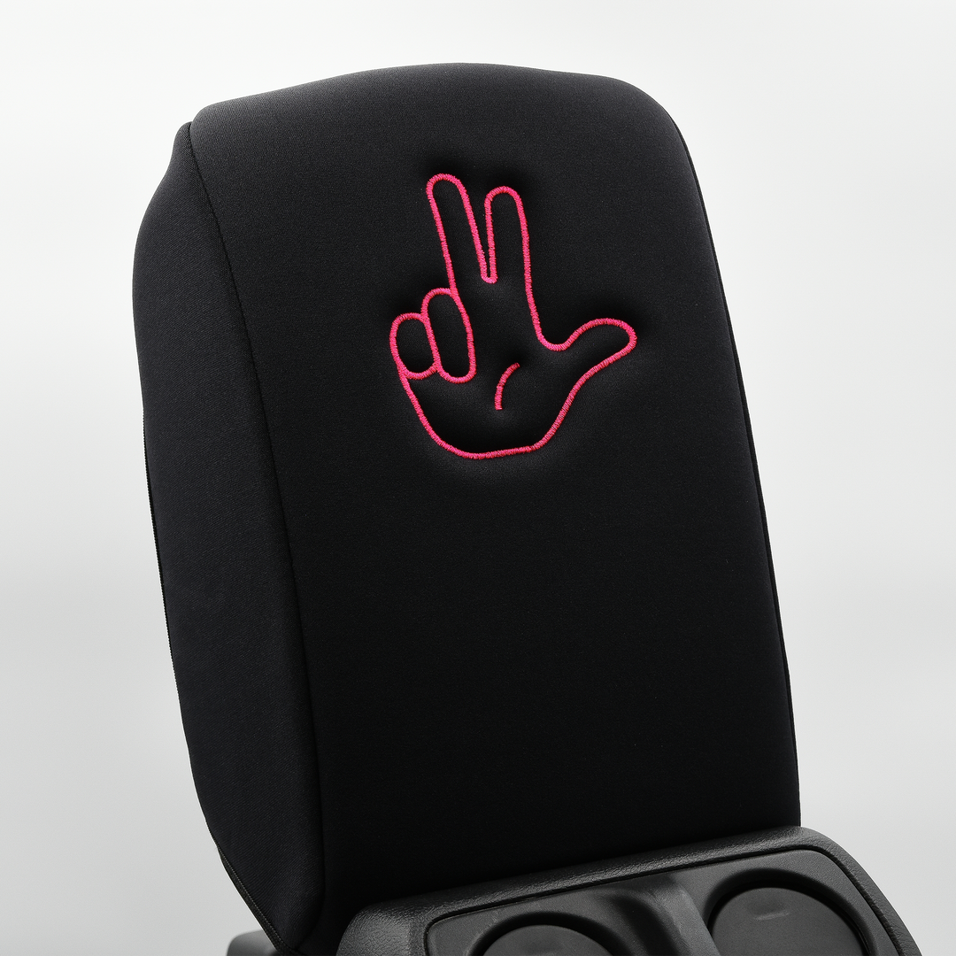 Armrest Jeep Life Console Cover Hot Pink