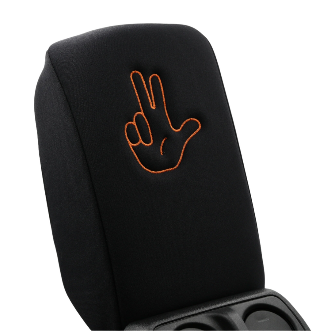 Armrest Cover Jeep Life Orange