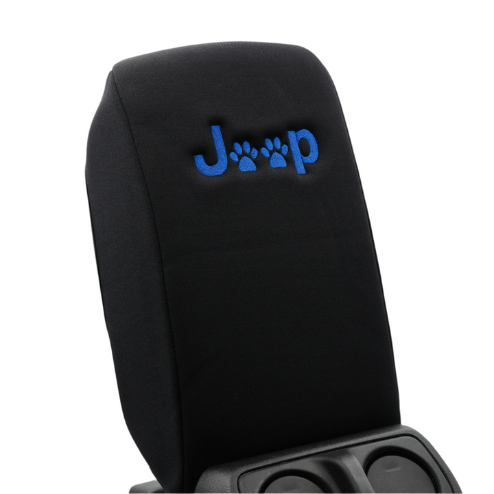 Armrest cover Jeep Paw Print Blue - Closest to Hydro Blue