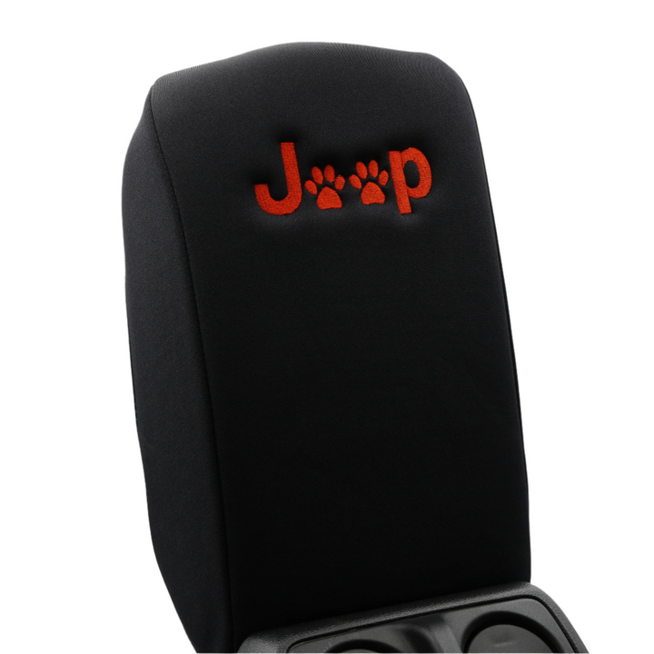 Armrest cover Jeep Paw Print Red - Closest to Firecracker Red