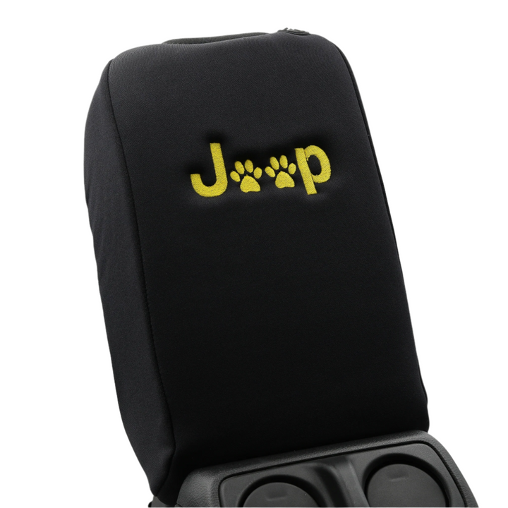 Armrest cover Jeep Paw Print Yellow