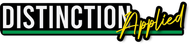 Distinction applied home page logo