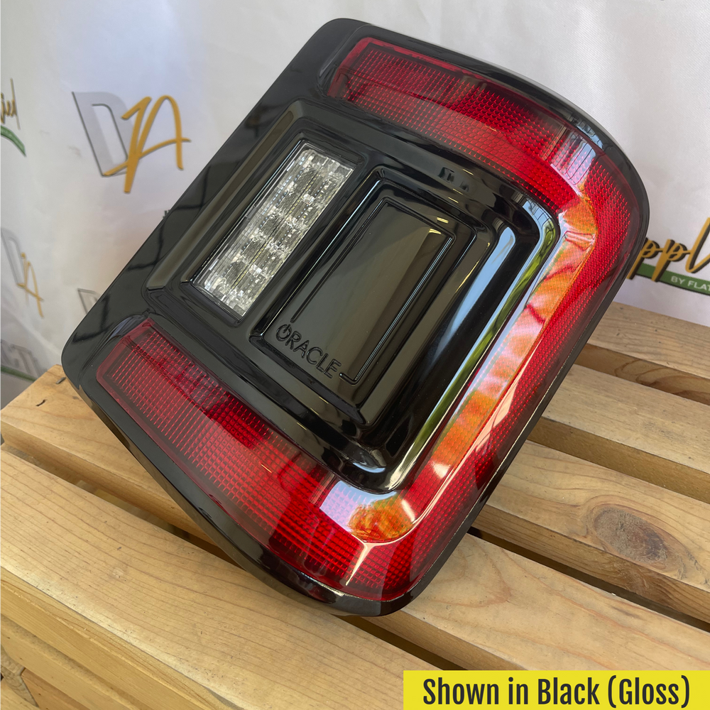 OEM Painted Black Tail Light LED 