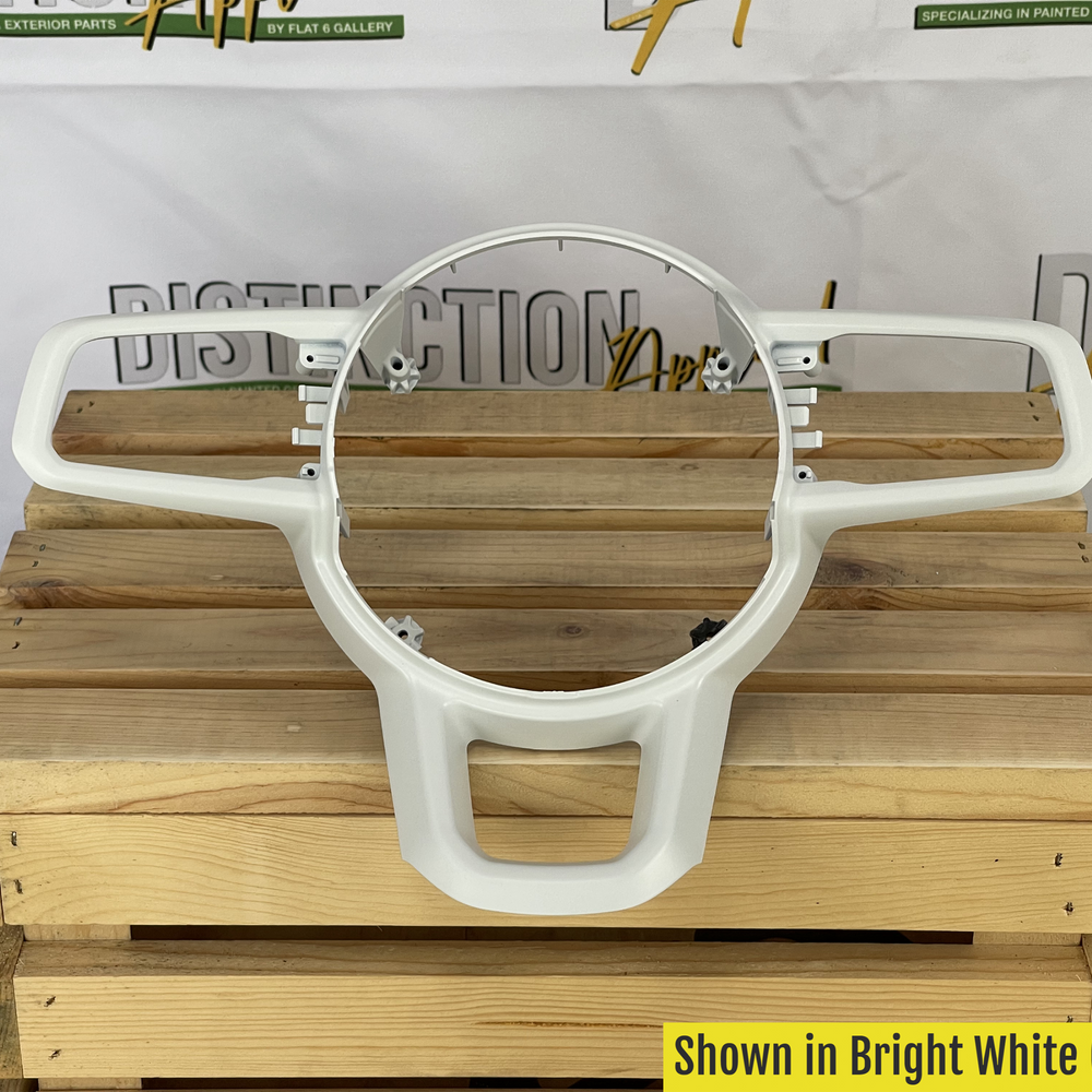 Oem JL/JT Jeep Steering Trim Bright White Matte Finish