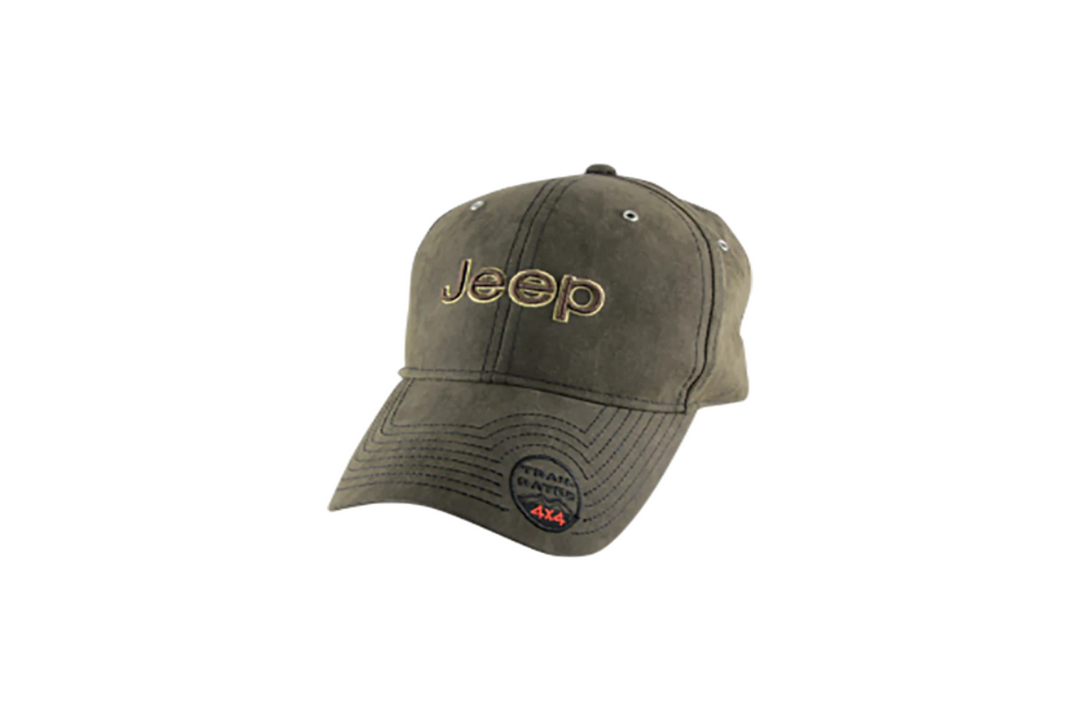 Trail Rated 4x4 Olive JEEP Cap (JPTB)