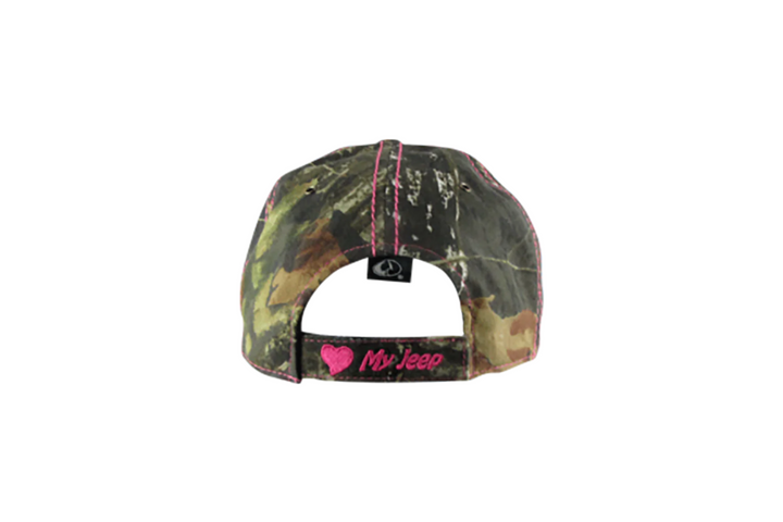 Licensed Jeep Hat JPMOL Back Heart My Jeep Velcro Closure